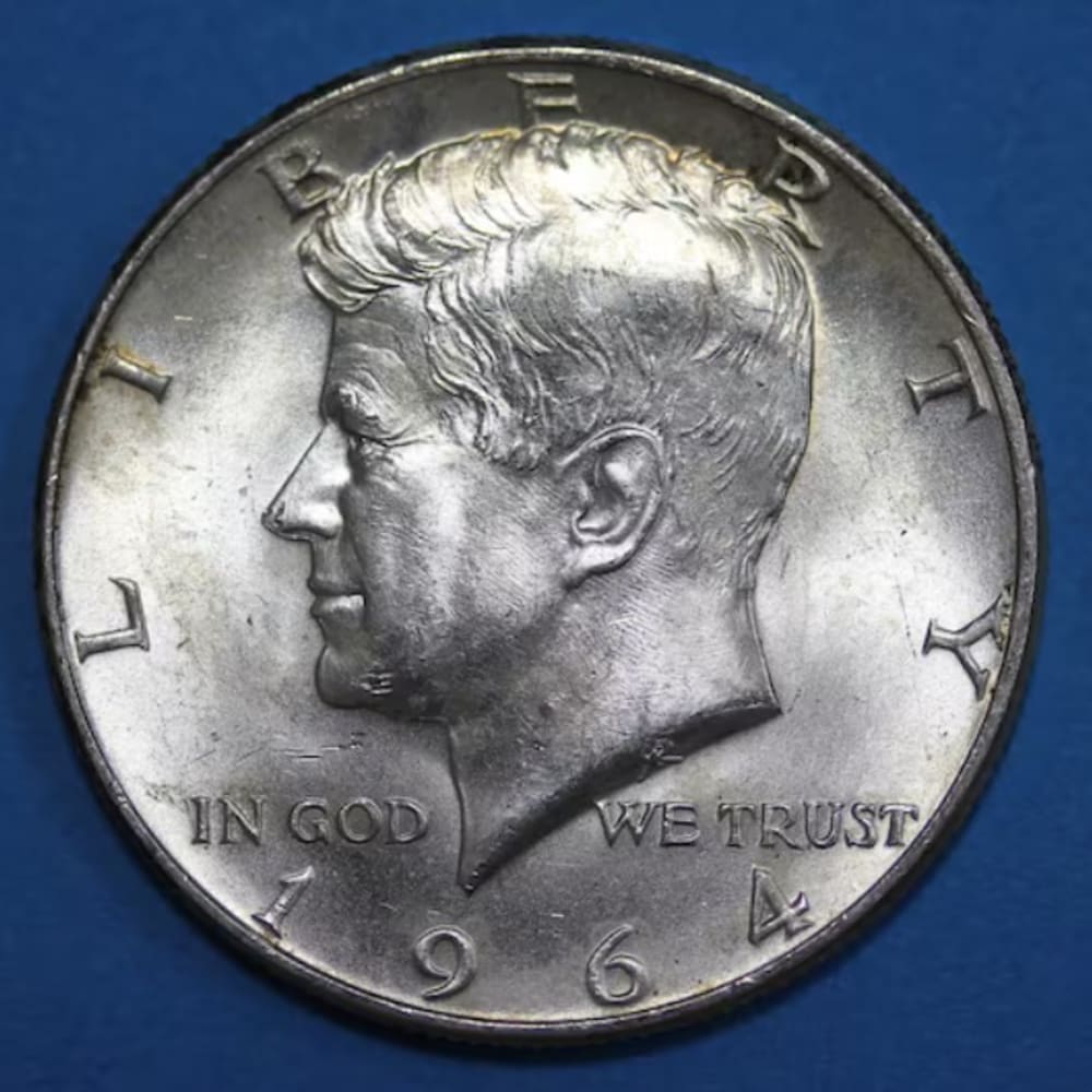 10 1964 Silver John F Kennedy Half Dollars Silver Coins Legible Dates